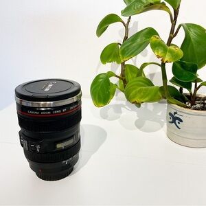 CANON Camera Lens Stainless Steel Travel Mug | Novelty Drinkware